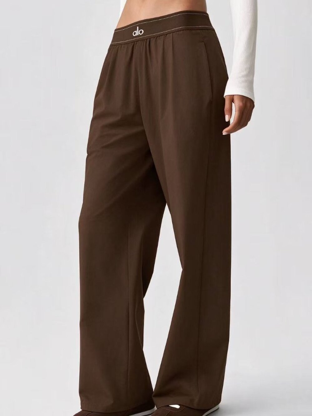 ALO Yoga🪐Suit Up Trouser Espresso | Regular 30” Inseam✨